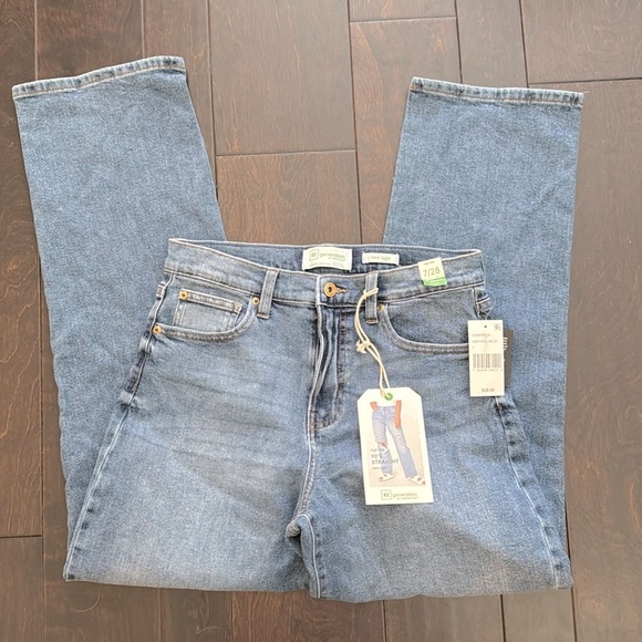 Regeneration by celebrity Pink high rise 90’s straight new age NWT 7/28 - Picture 1 of 9
